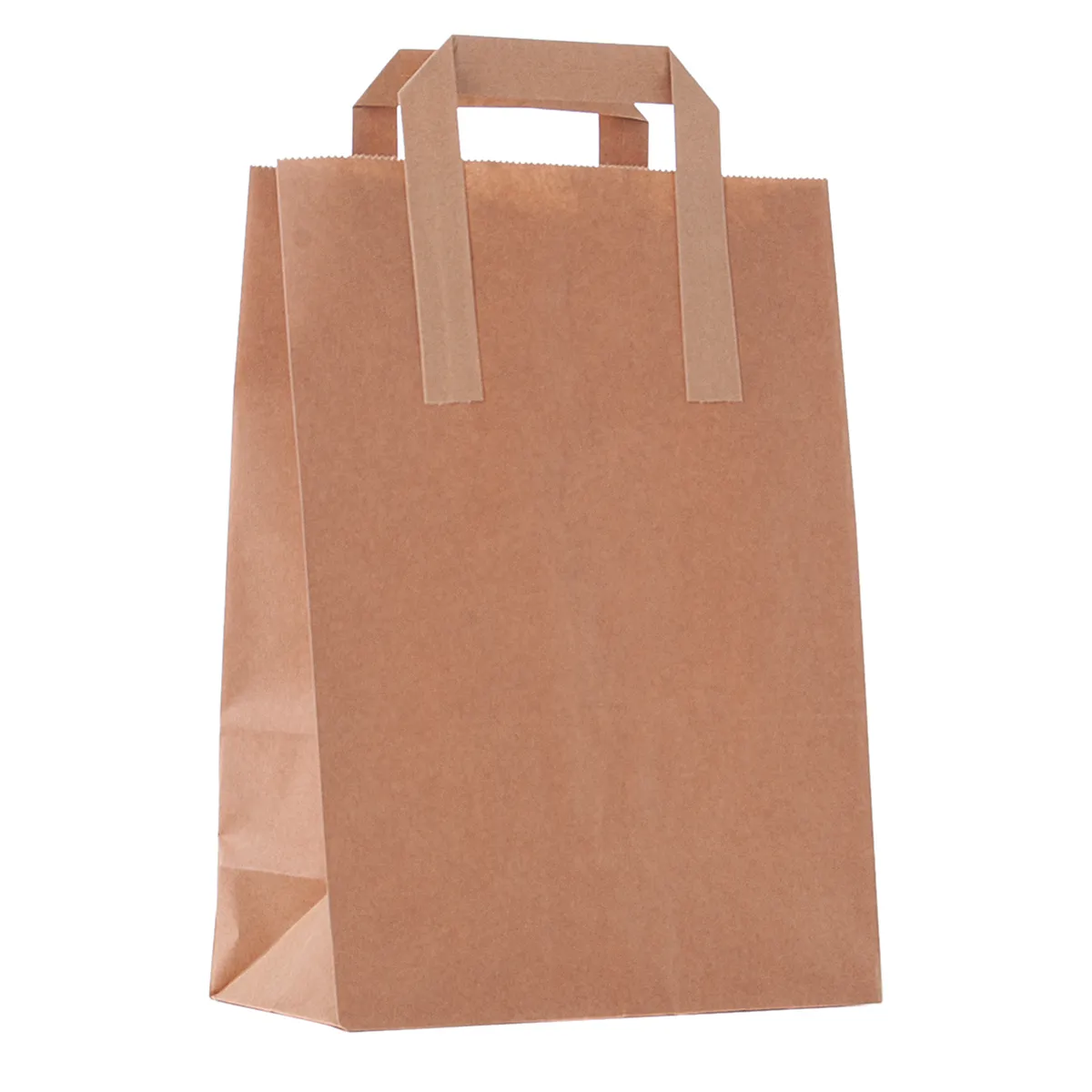 Papier Tragetasche 22x10x30cm Braun | 70g