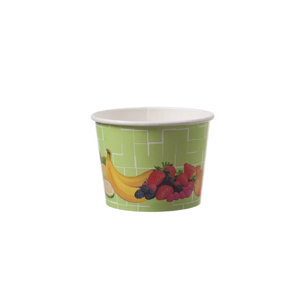 Eisbecher 140ml Früchte Grün | Ø 73mm | 52mm