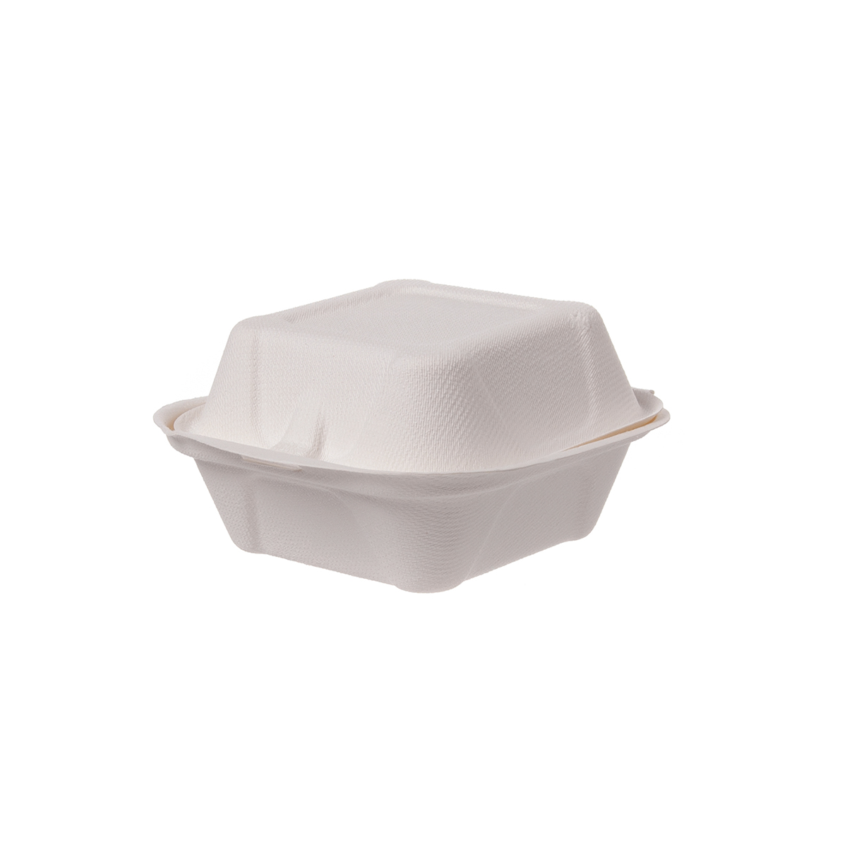 Hamburger Box "M" 13,5x12,5x7cm Bagasse