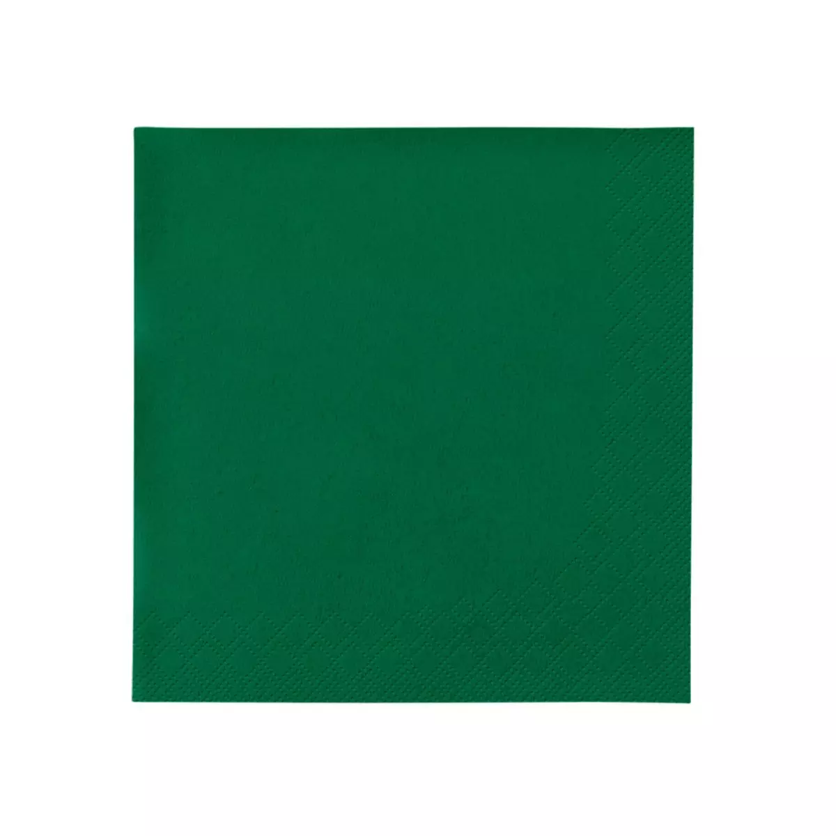 Serviette Grün 33cm 2-Lagig 1/4 Falz