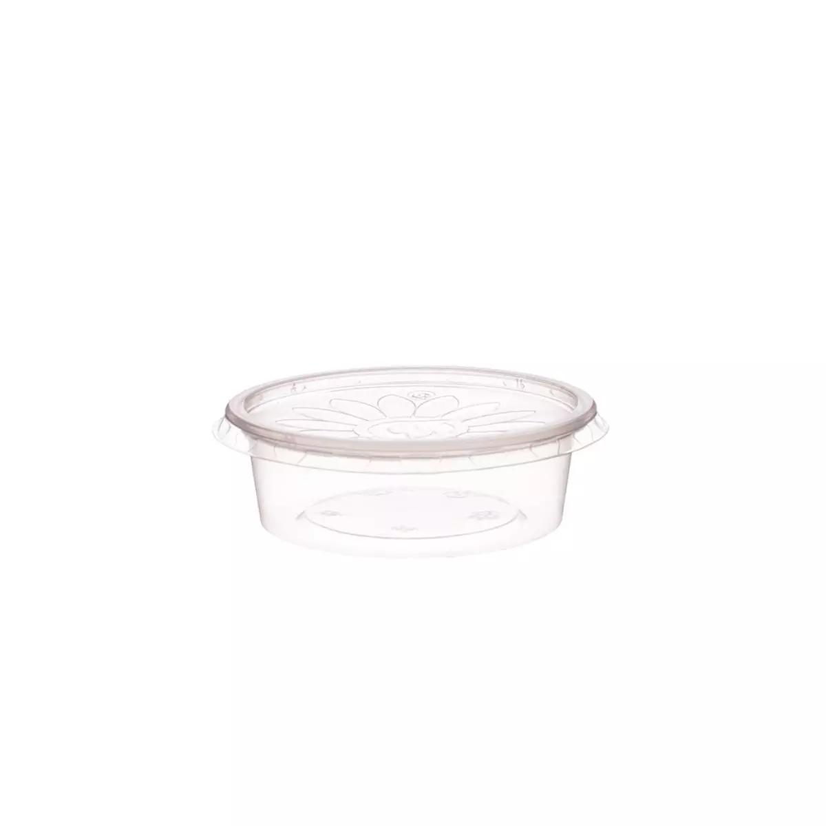 Dressingbecher 50ml Ø 75mm + Deckel | Recyclebar