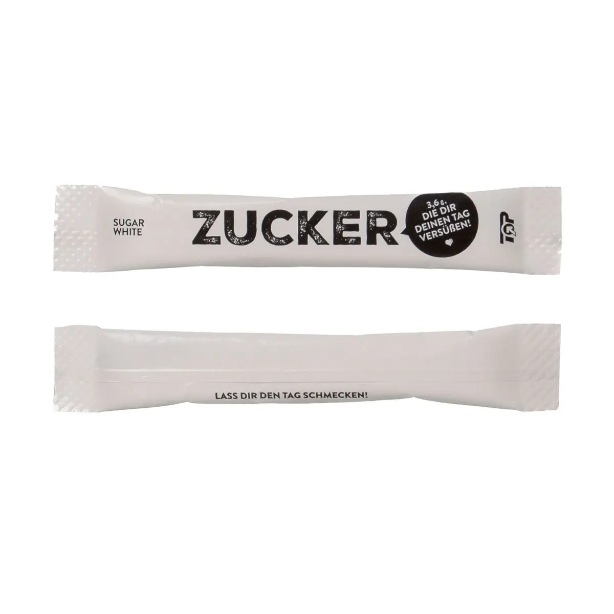 Zuckersticks 3,6g 10cm | Weisser Portionszucker