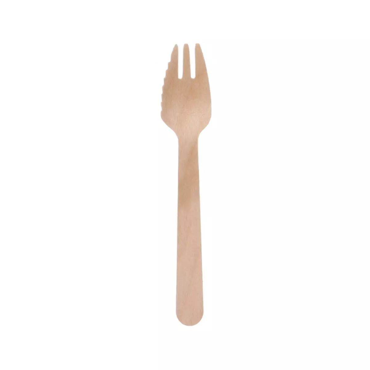 Holz Gabel mit Schneide 13,5cm