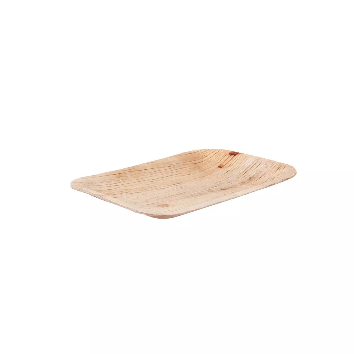 Palmblatt Teller Eckig 17,5x12,5x1,5cm