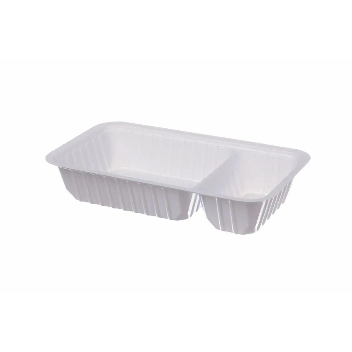 Snackschale A23 Weiß | 166x89x33mm | Imbissschale