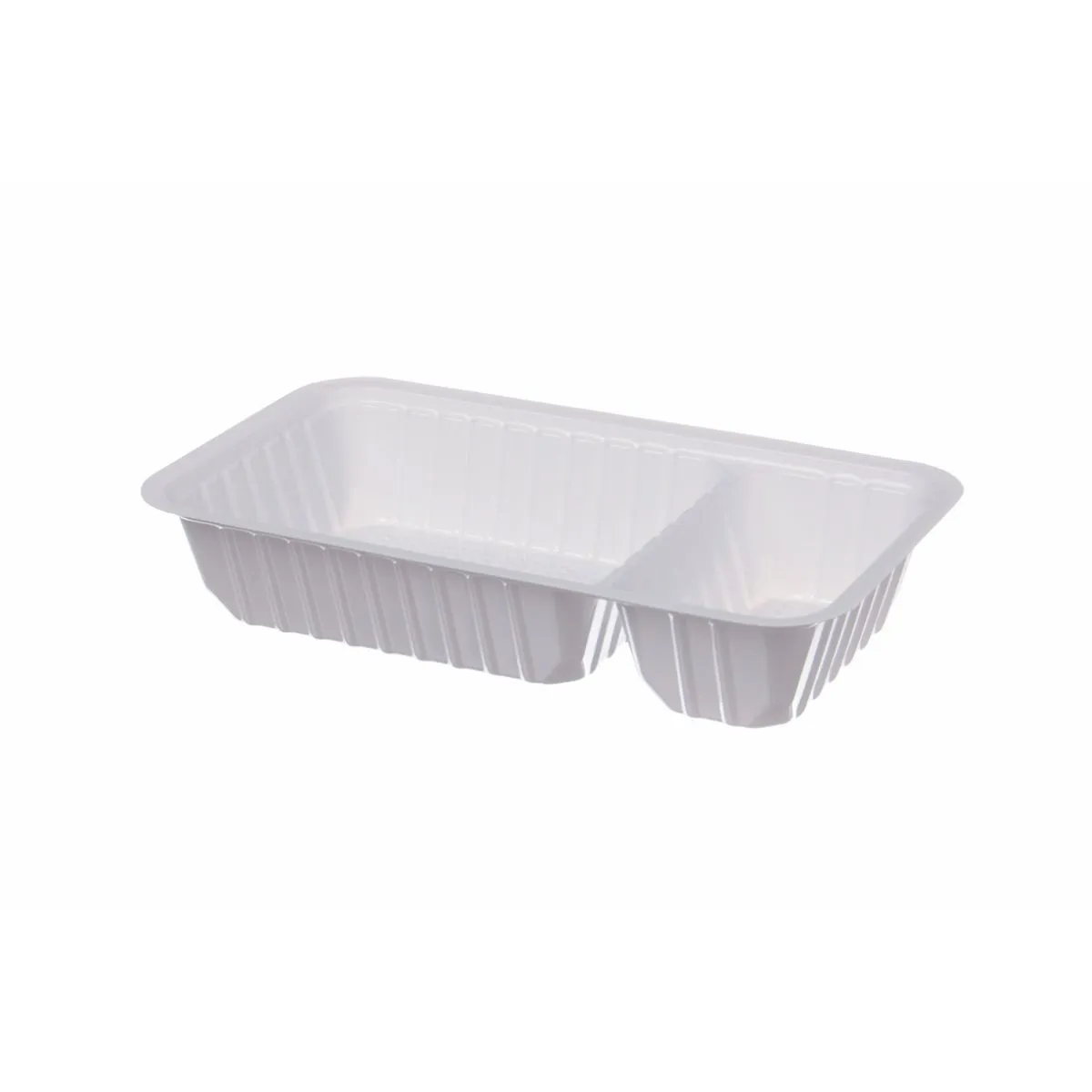 Snackschale A23 Weiß | 166x89x33mm | Imbissschale
