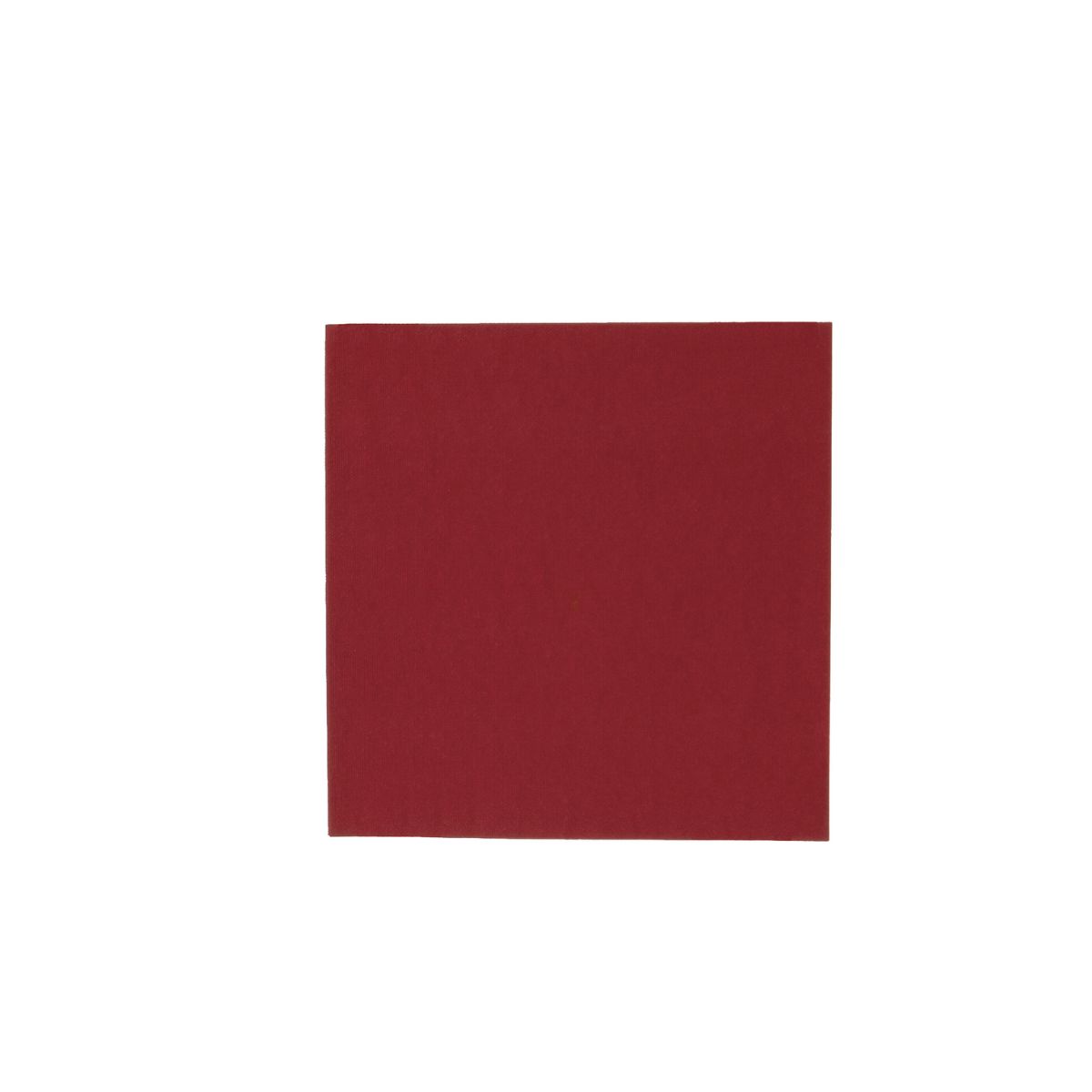 Airlaid Serviette Bordeaux 40X40 cm 1/4 Falz