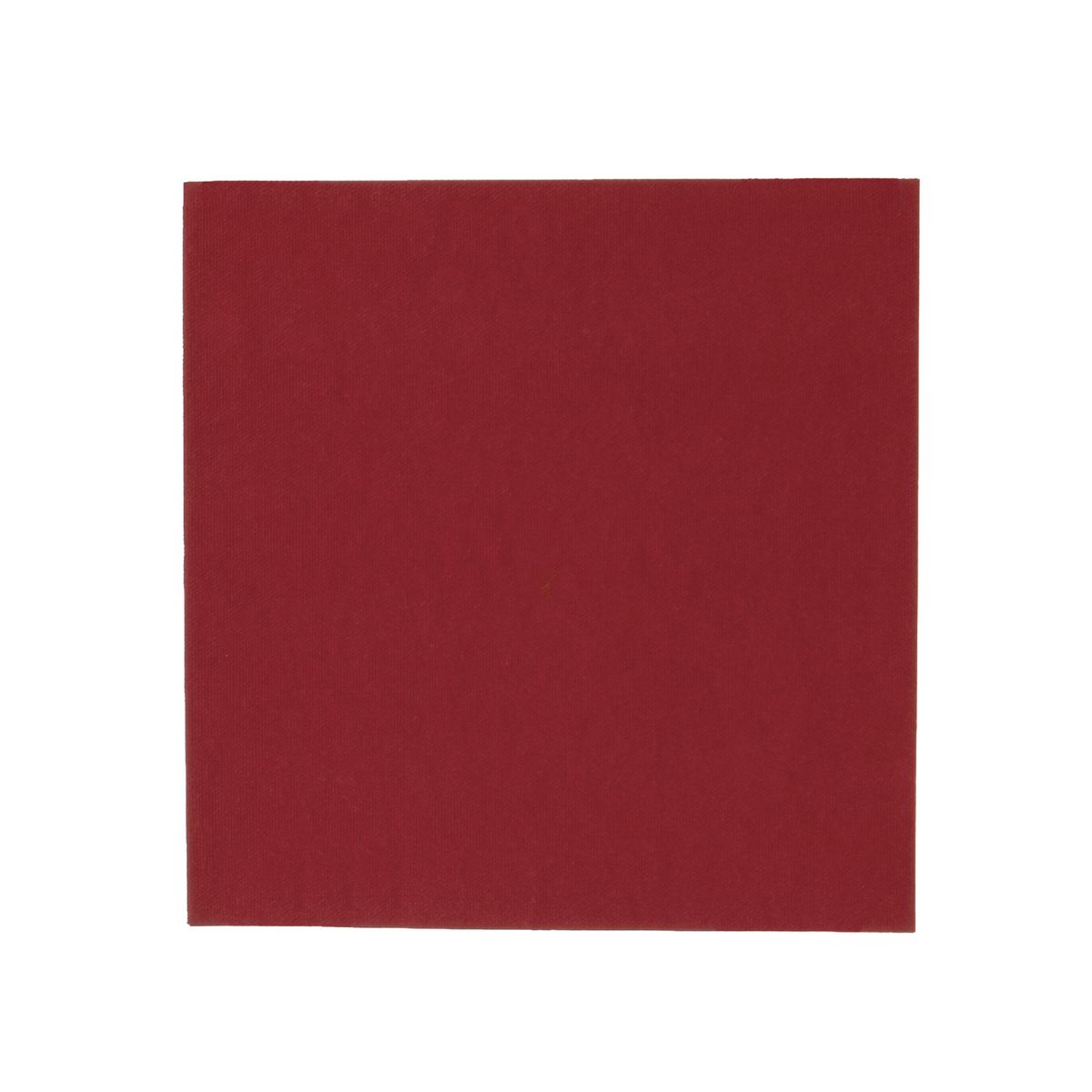 Airlaid Serviette Bordeaux 40X40 cm 1/4 Falz