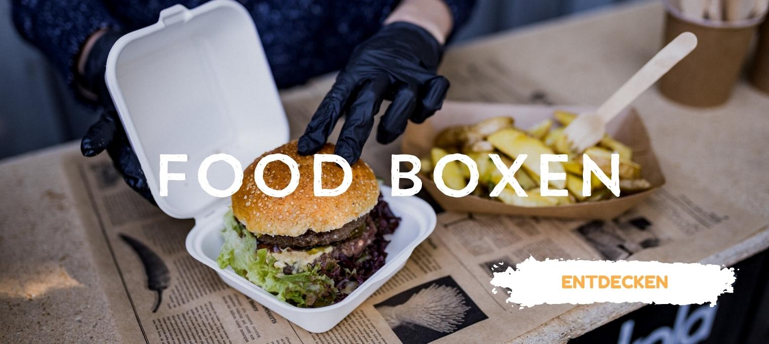 Hamburger in Bagassebox