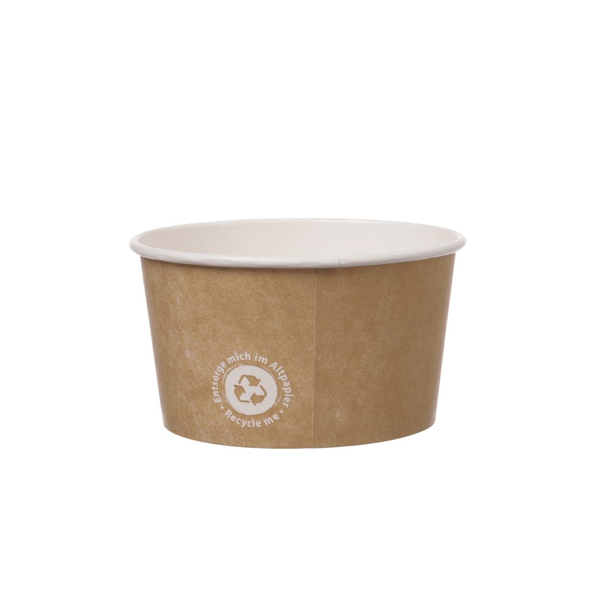 Eisbecher Pappe 300ml recycle-me | Ø 97mm | 60mm