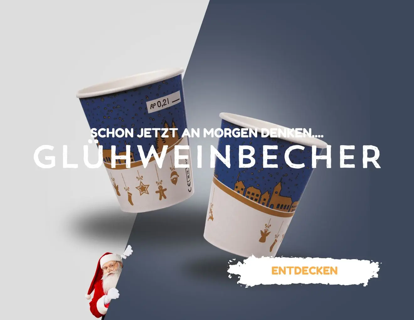 Glühweinbecher für die Weihnachtszeit kaufen Glühweinbecher kaufen