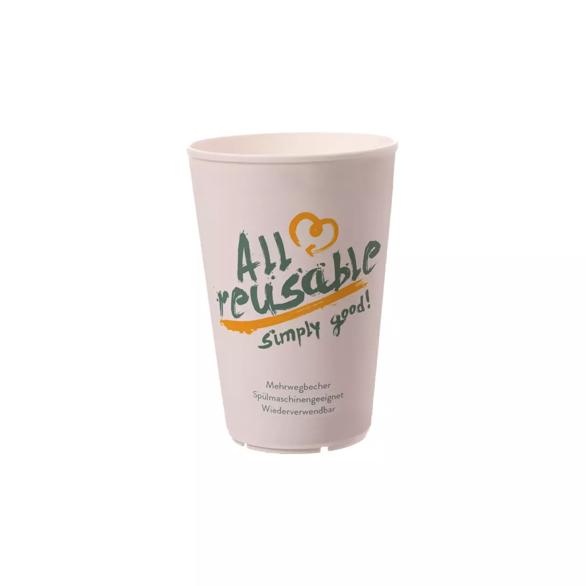 Mehrweg Kaffeebecher 0,3 Liter "All Reusable"