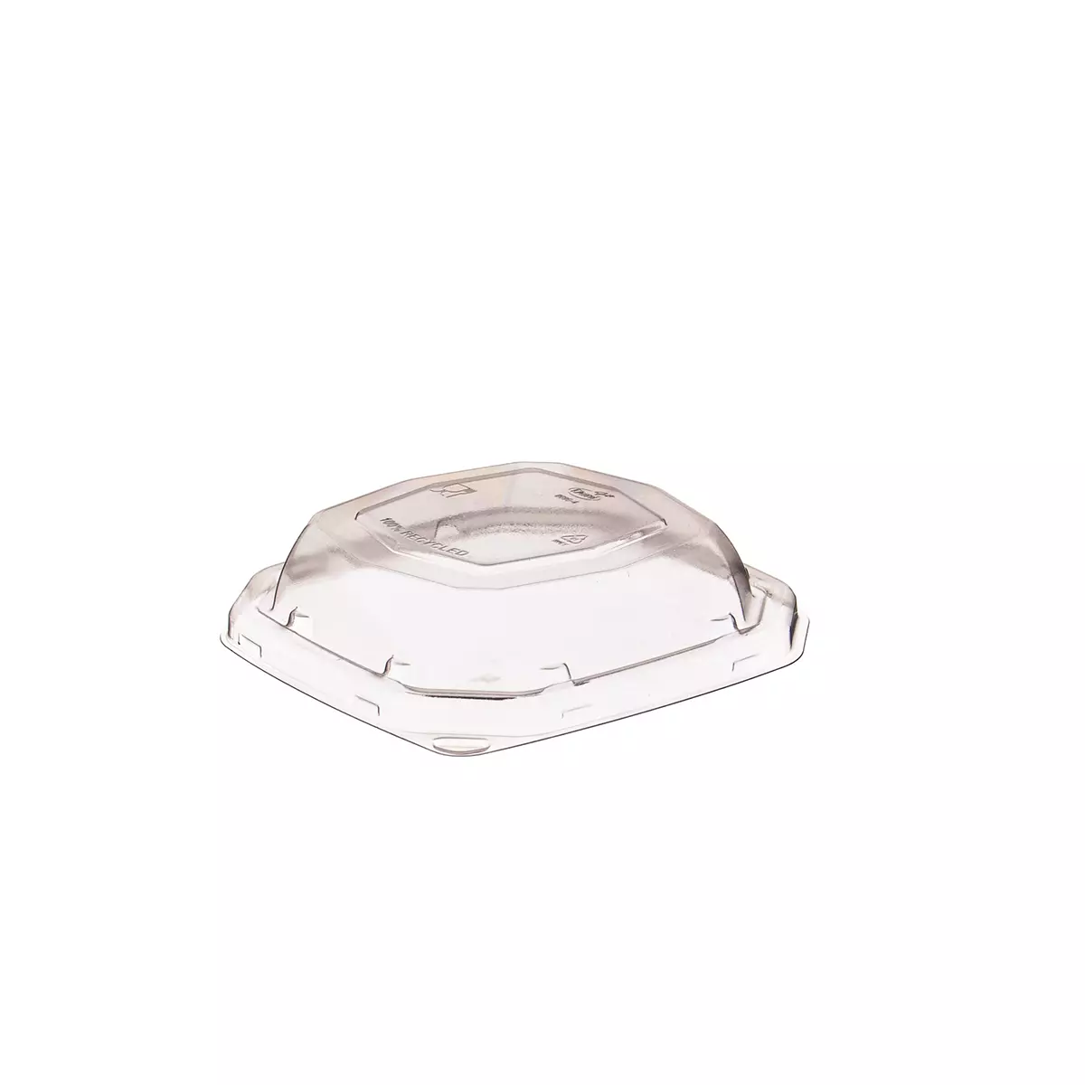 Recycling Deckel für Octa 400ml Bagasse Schale