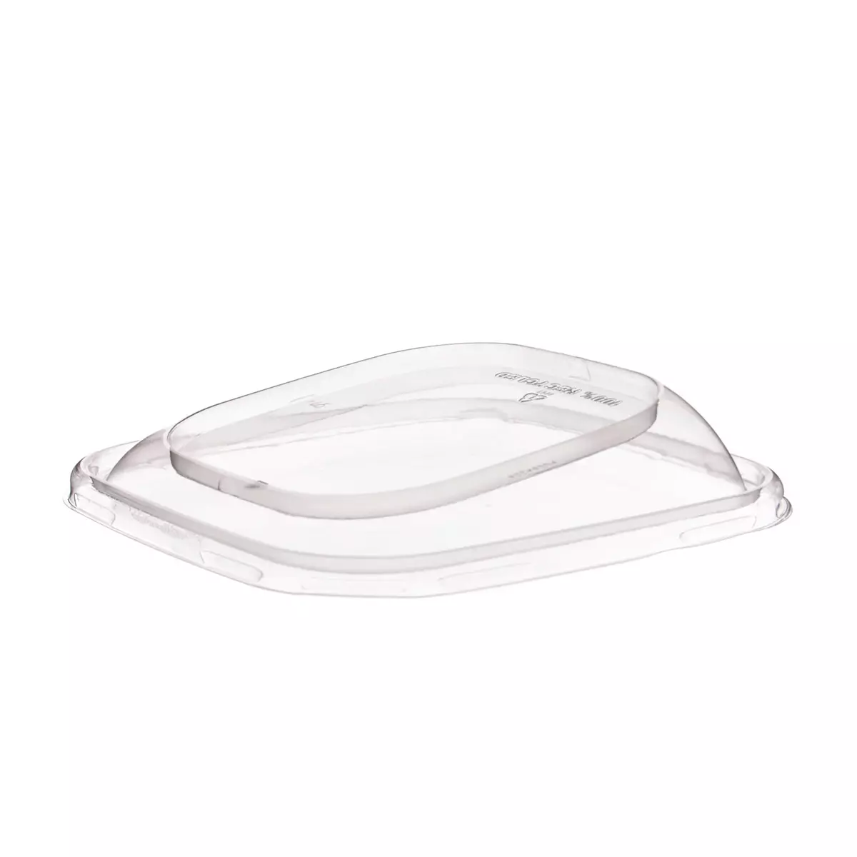 Recycling Deckel für Slope Bagasse Schale