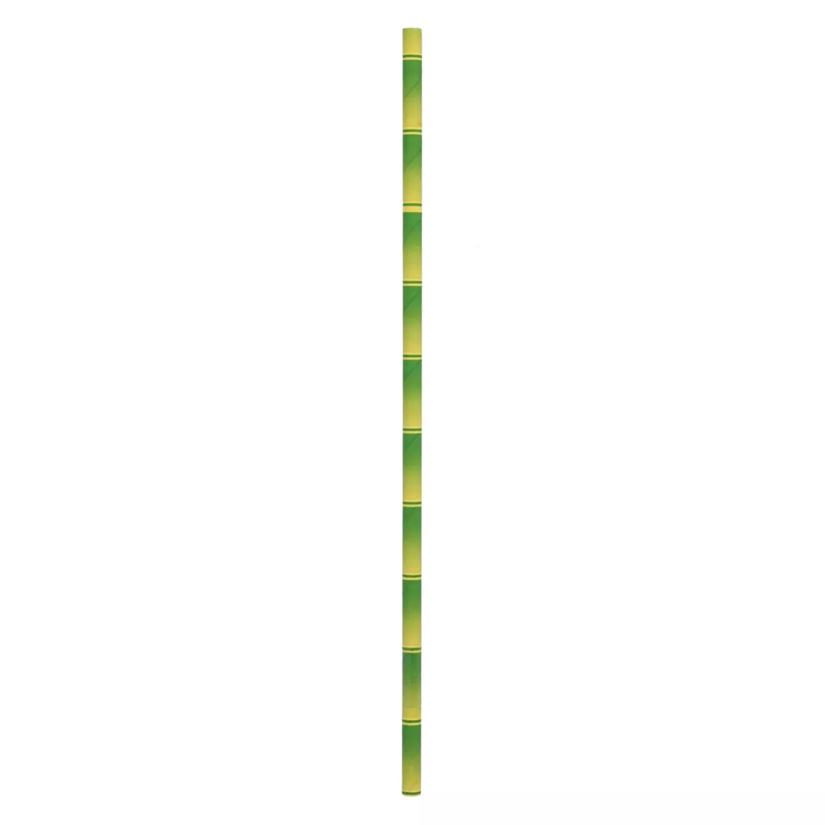 Papier Trinkhalm in Bambus Optik 6x240mm