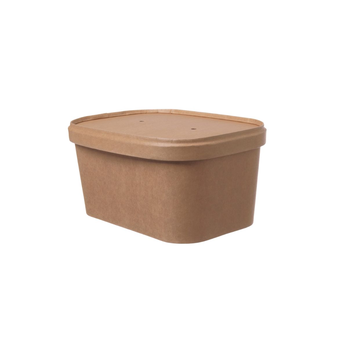 Salatschale Pappe Rechteckig 1000ml | 168x118x78mm