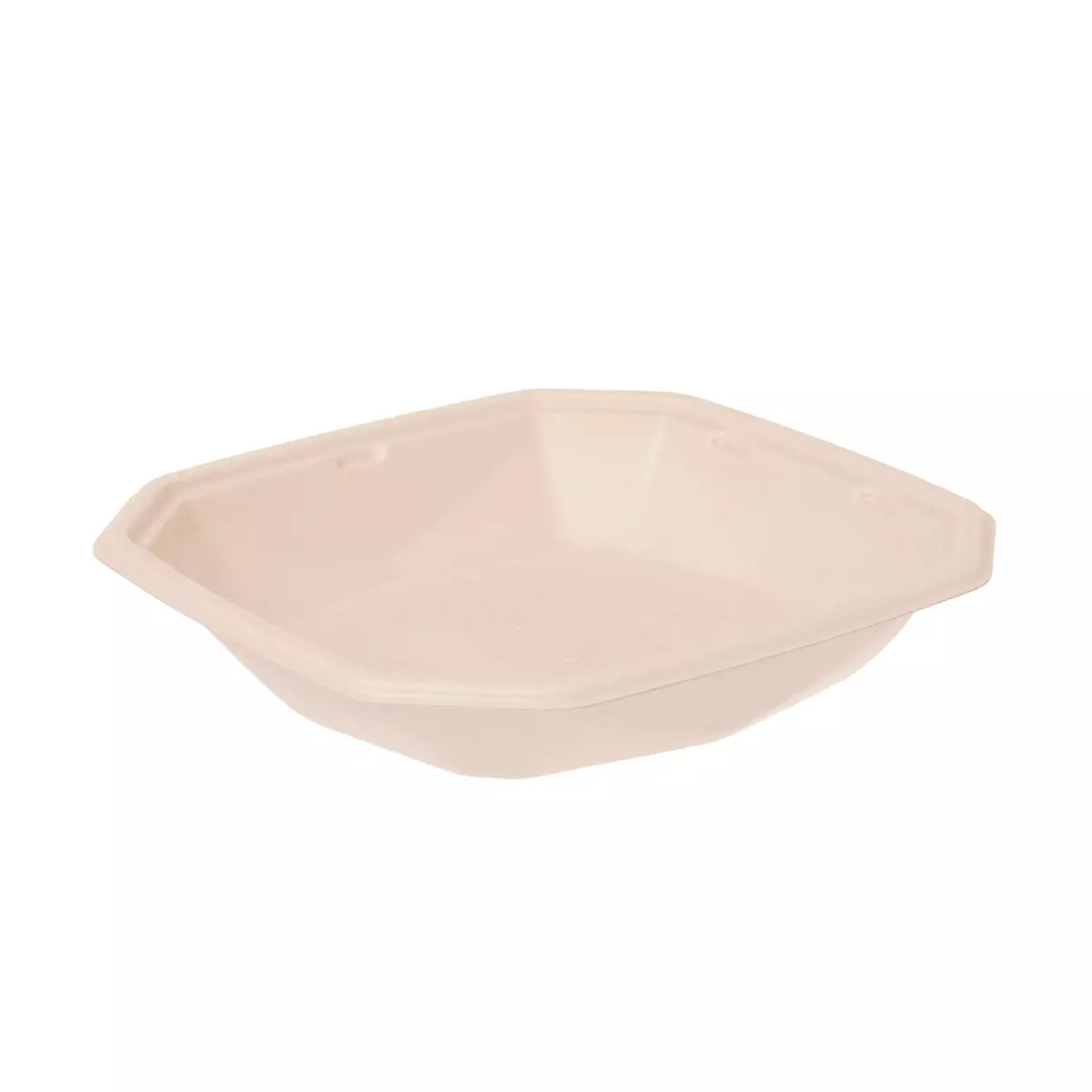 Salatschale Bagasse Octa 1000ml | 224x224x42mm