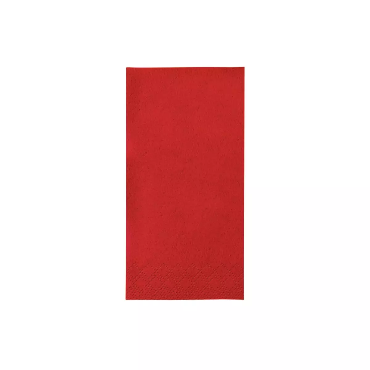 Serviette Rot 33cm 2-Lagig 1/8 Falz