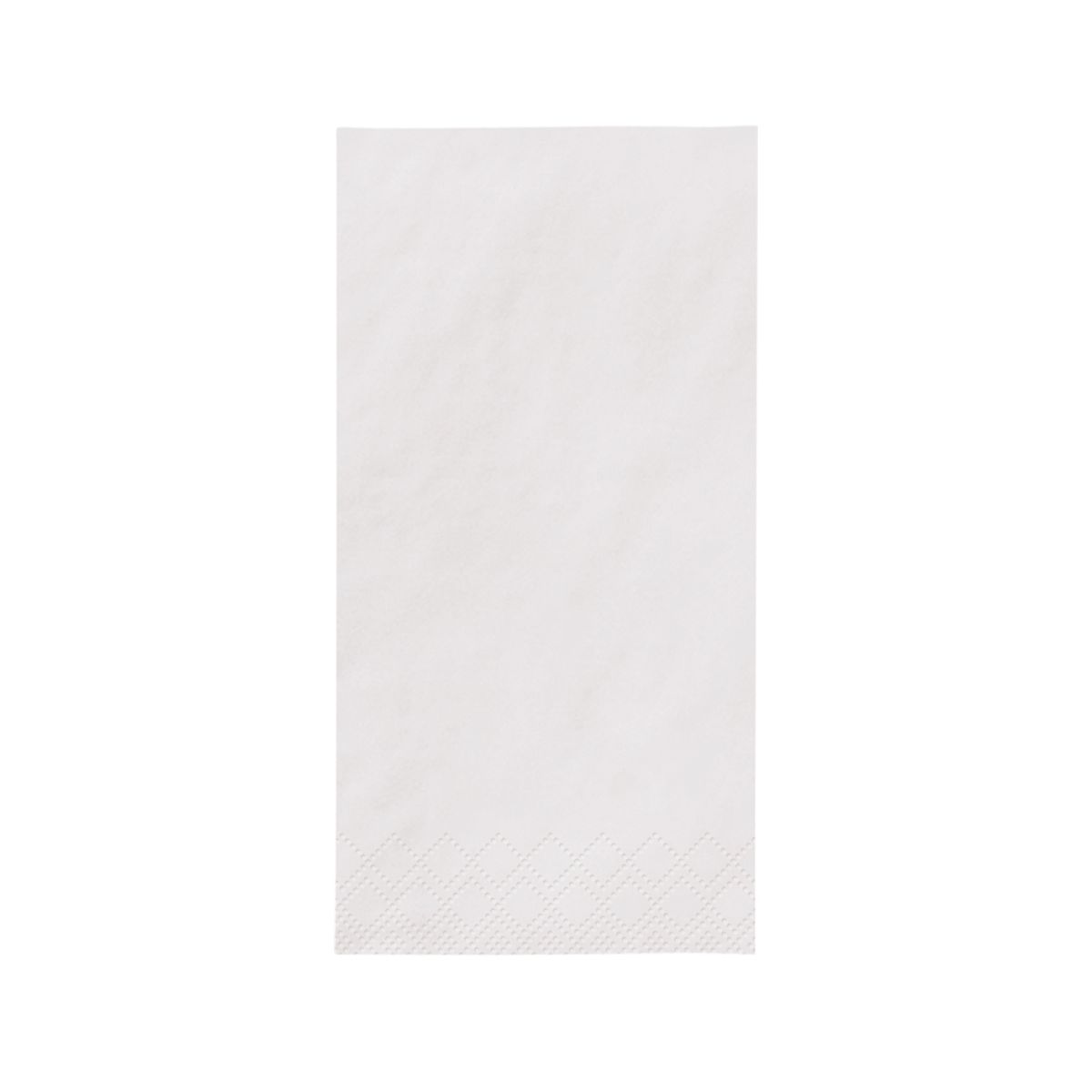 Serviette Weiß 33er 2-Lagig 1/8 Falz