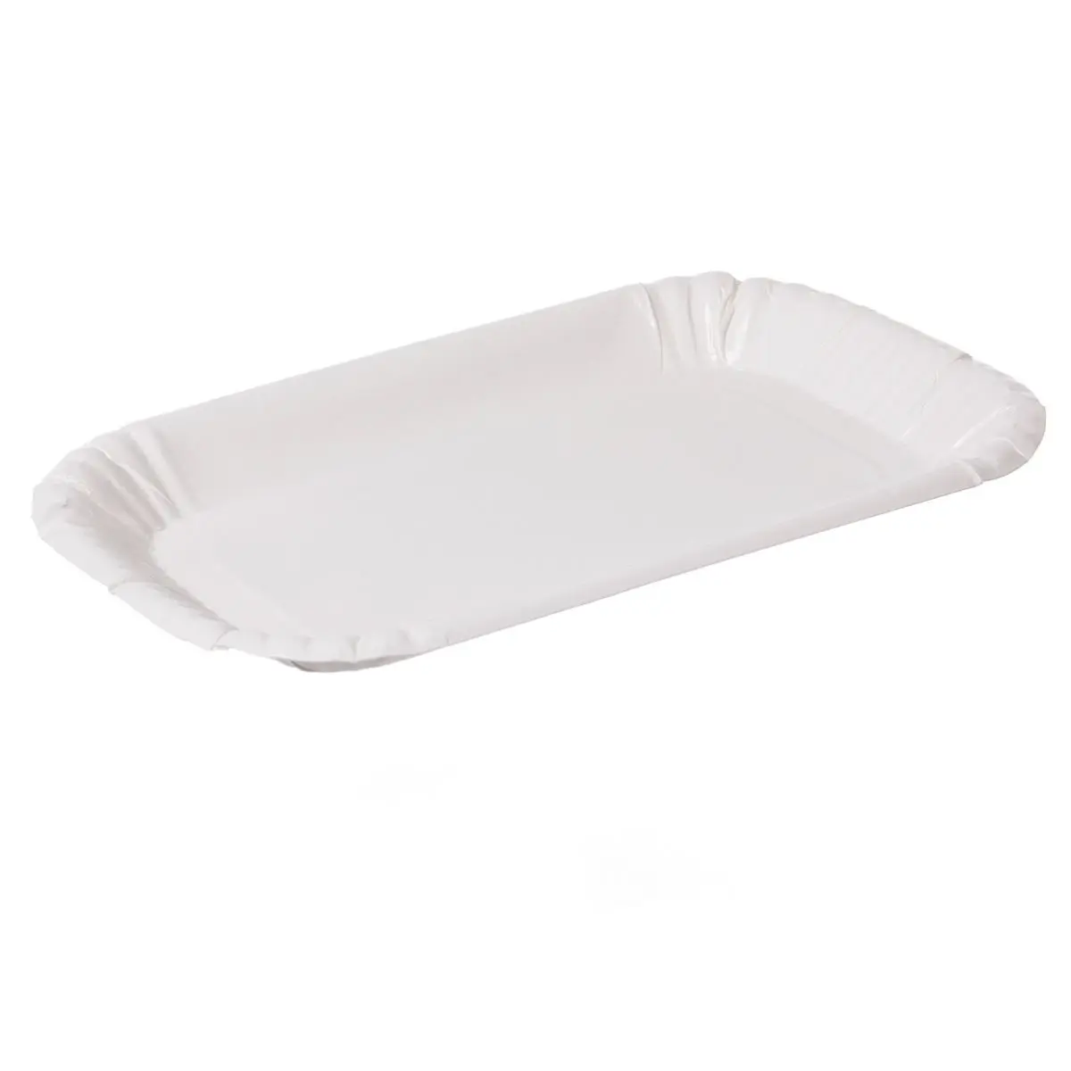 Pappschüsseln KU-60 Weiß | 150x230x20mm