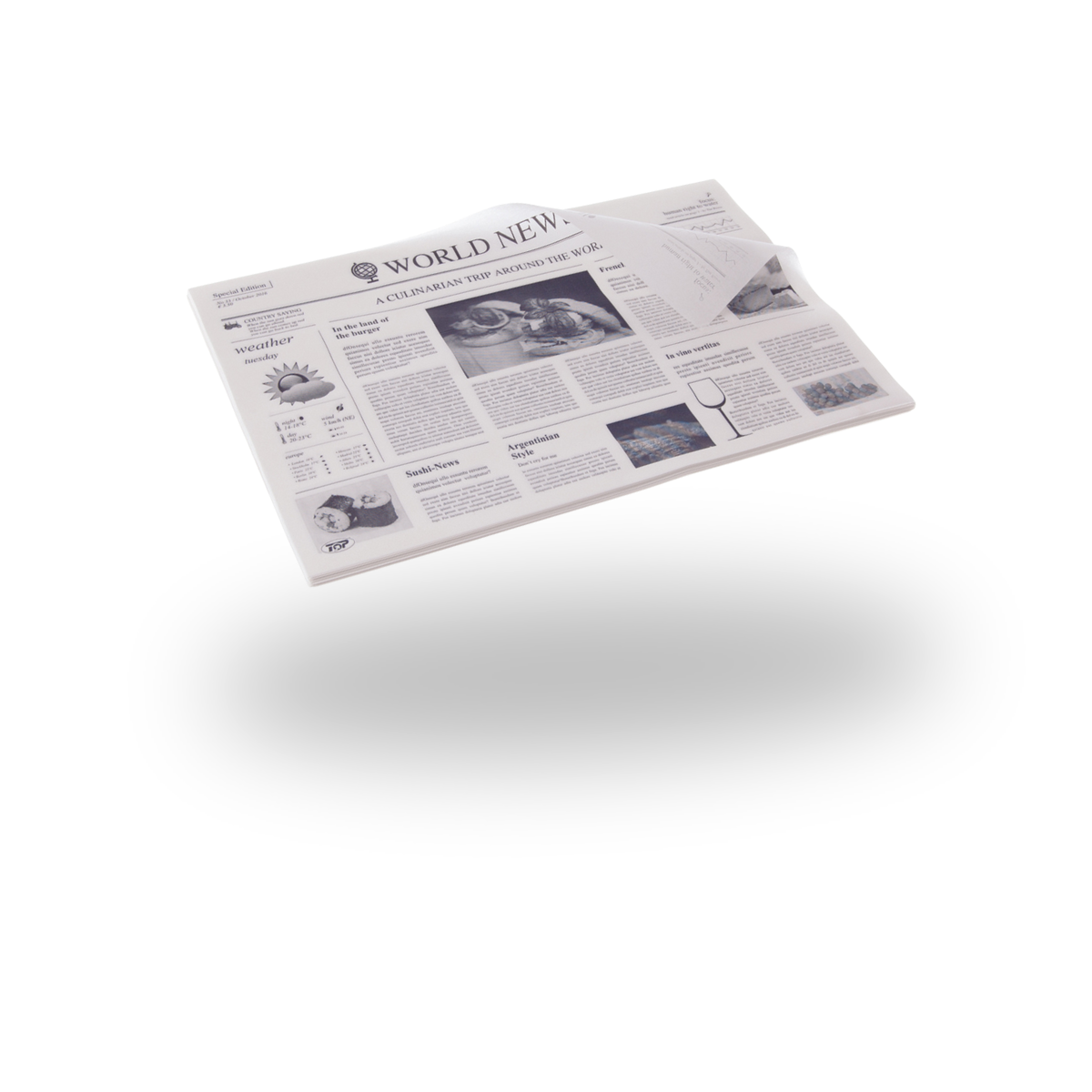 Deal der Woche: Einschlagpapier Zeitungsdruck