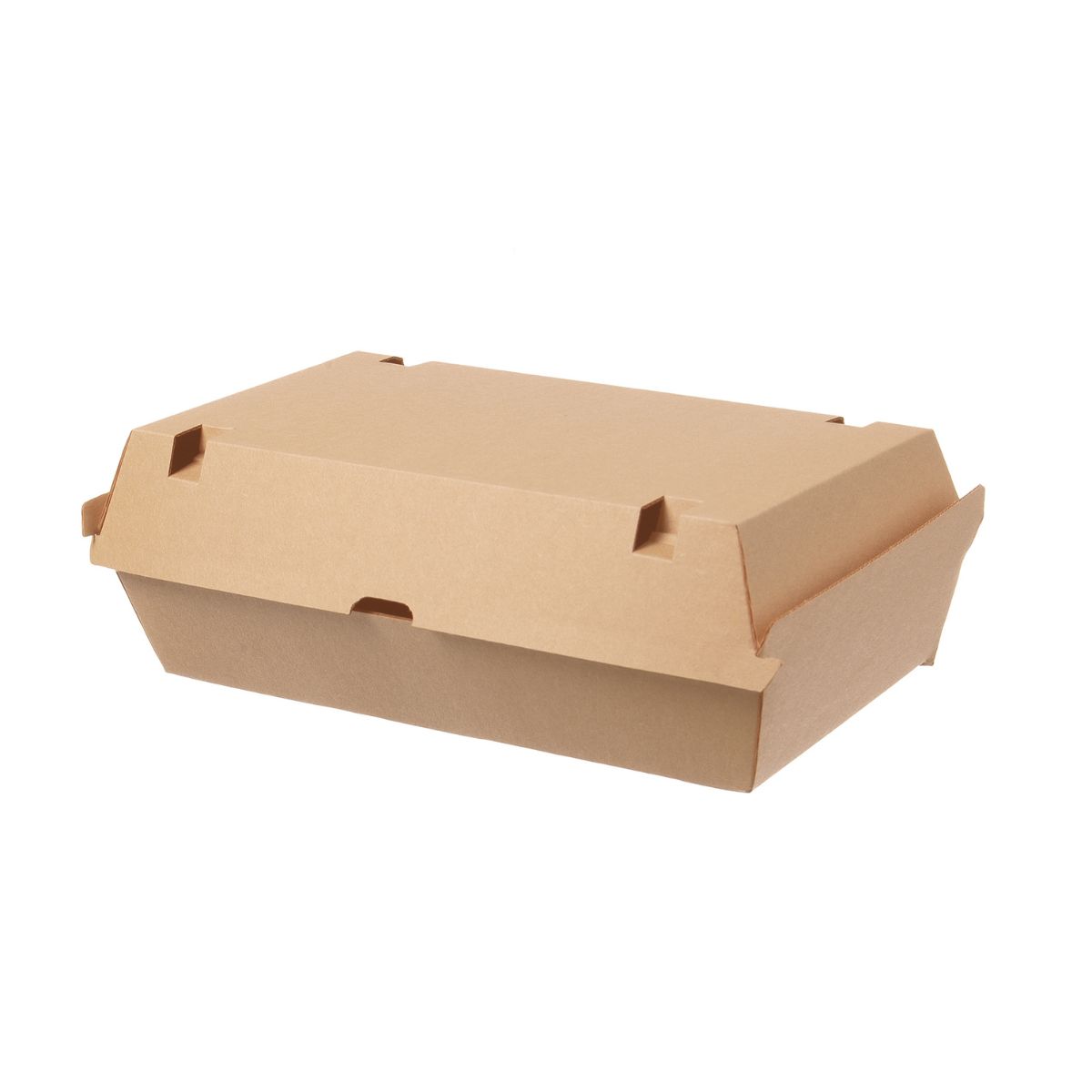 Take Away Box Wellpappe 235x135x77mm | Braun