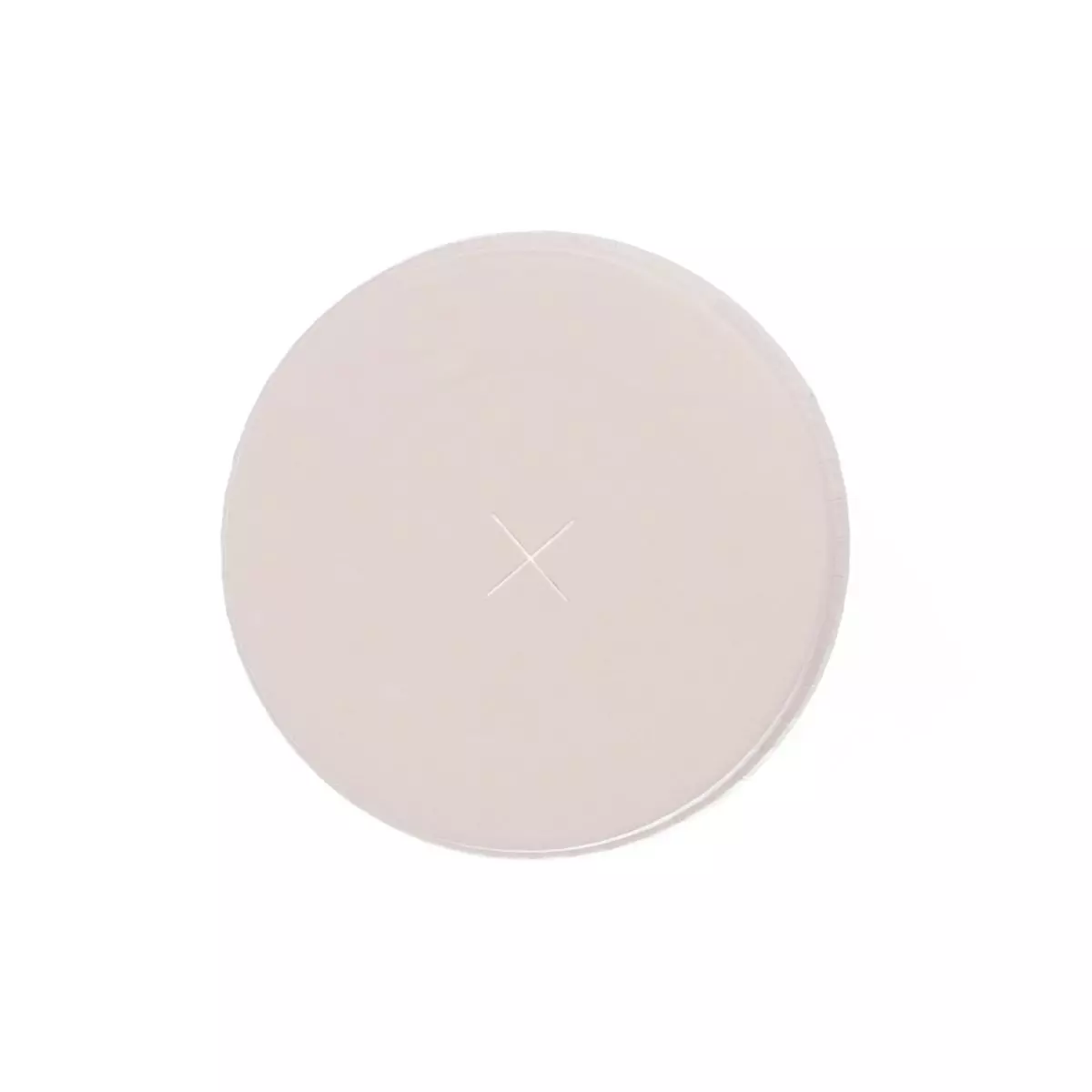 Trinkbecher Kreuzschlitzdeckel 90mm | Pappe Weiß