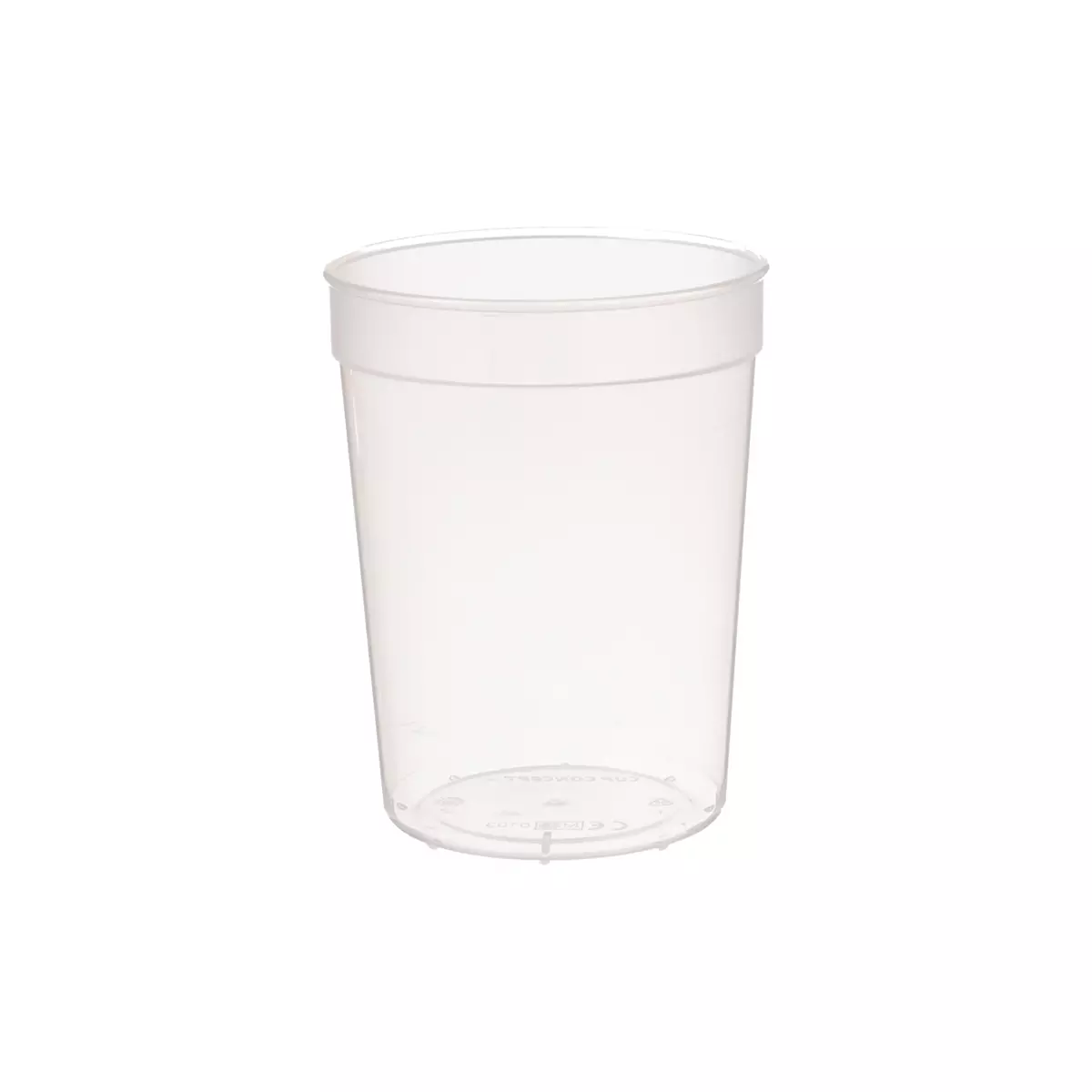 Mehrweg Trinkbecher 0,3L PP Transparent