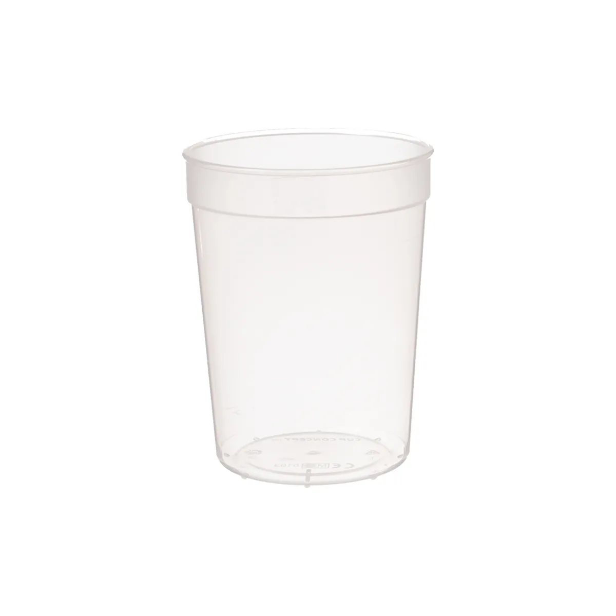Mehrweg Trinkbecher 0,3L PP Transparent