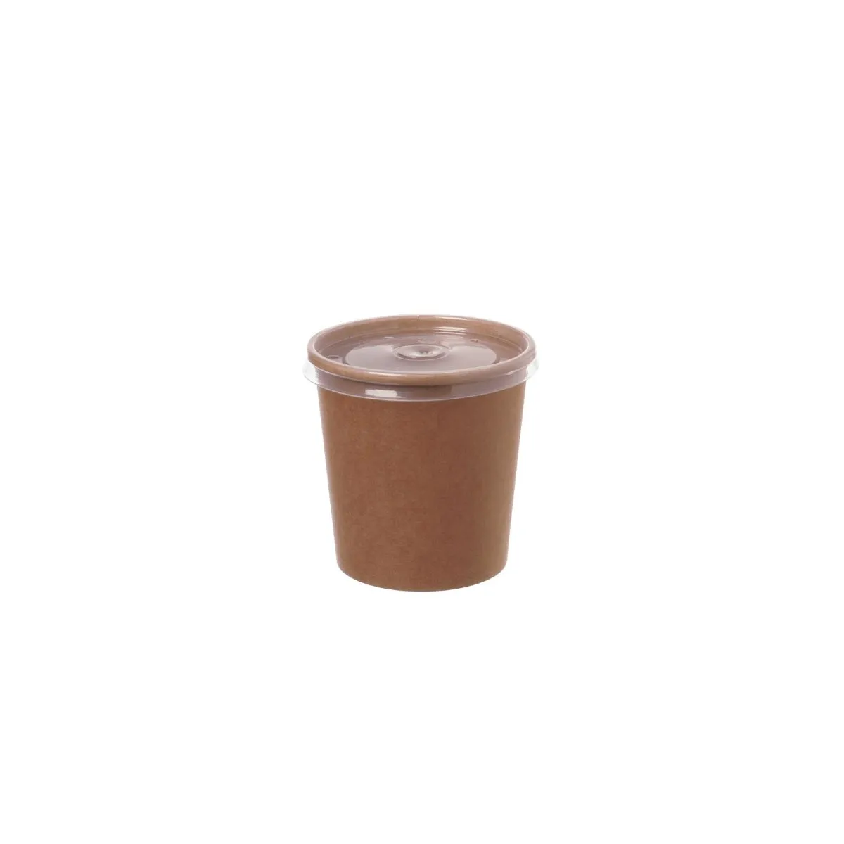 Suppenbecher Deckel 16 oz | PP Transparent