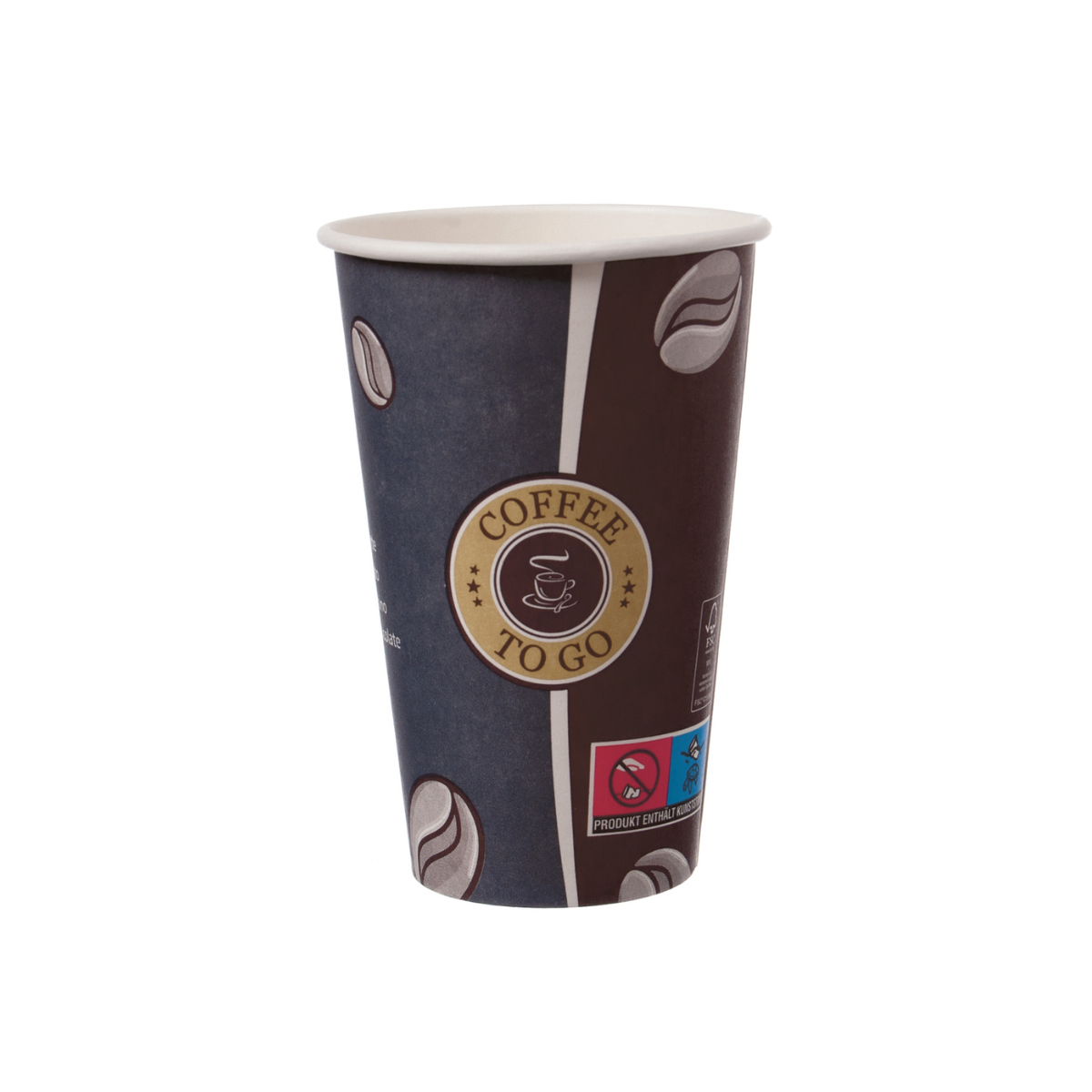 Pappbecher 0,3L Slim Singlewall Topline | Ø 80mm