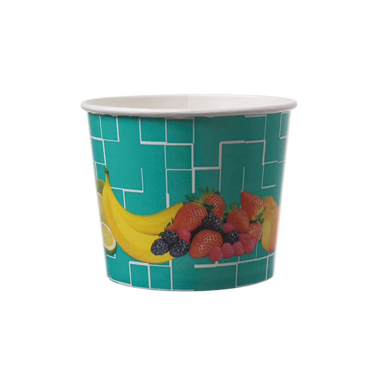 Eisbecher 500ml Früchte Türkis | Ø 101mm | 63mm