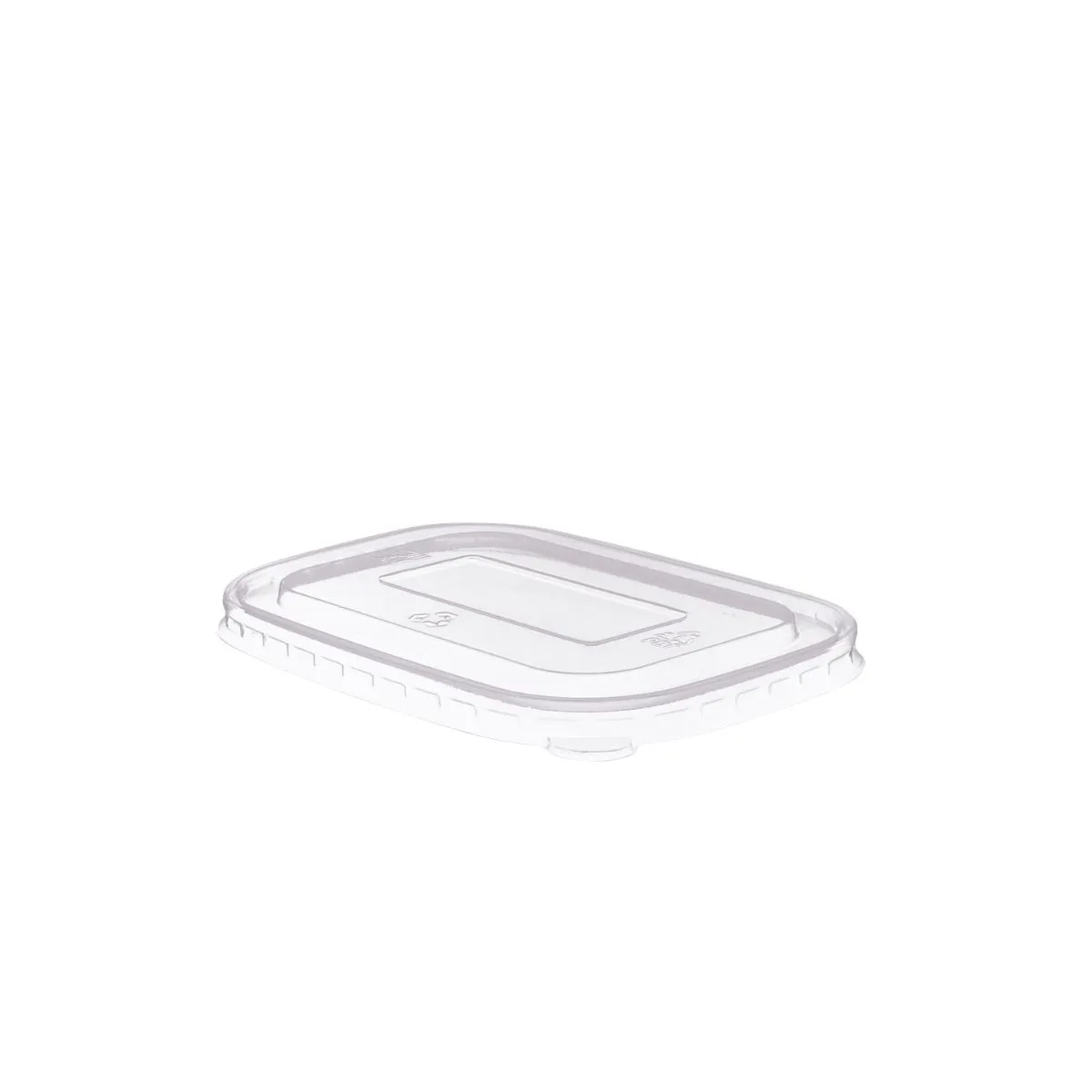 Salatschalen Deckel rechteckig PET | 168x118mm