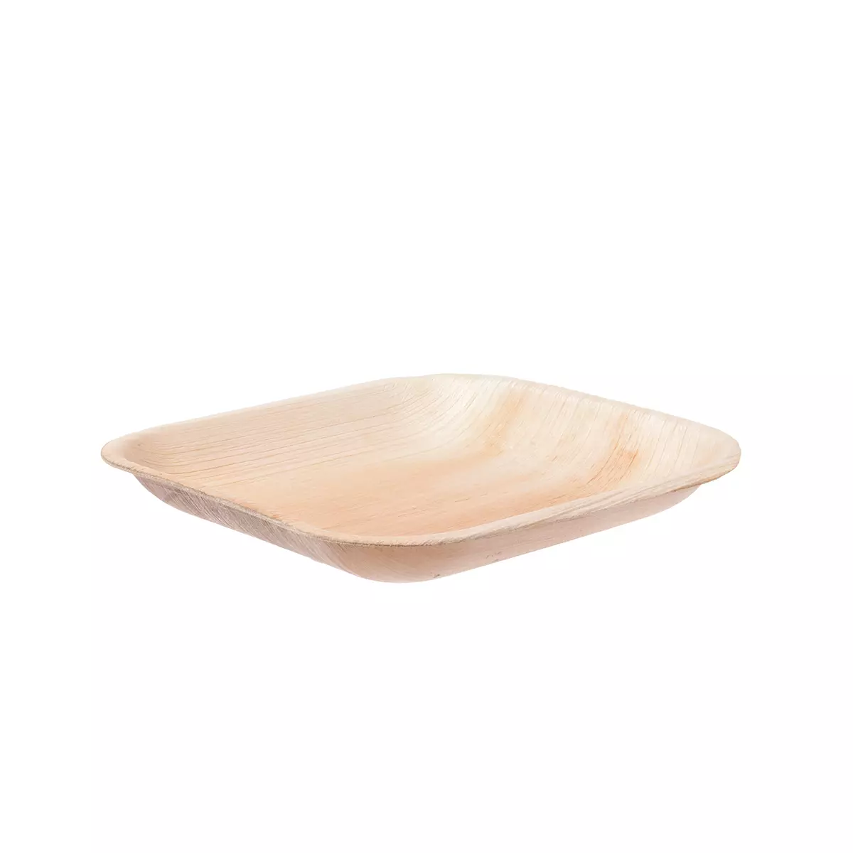 Palmblatt Teller Eckig 18x18x2cm