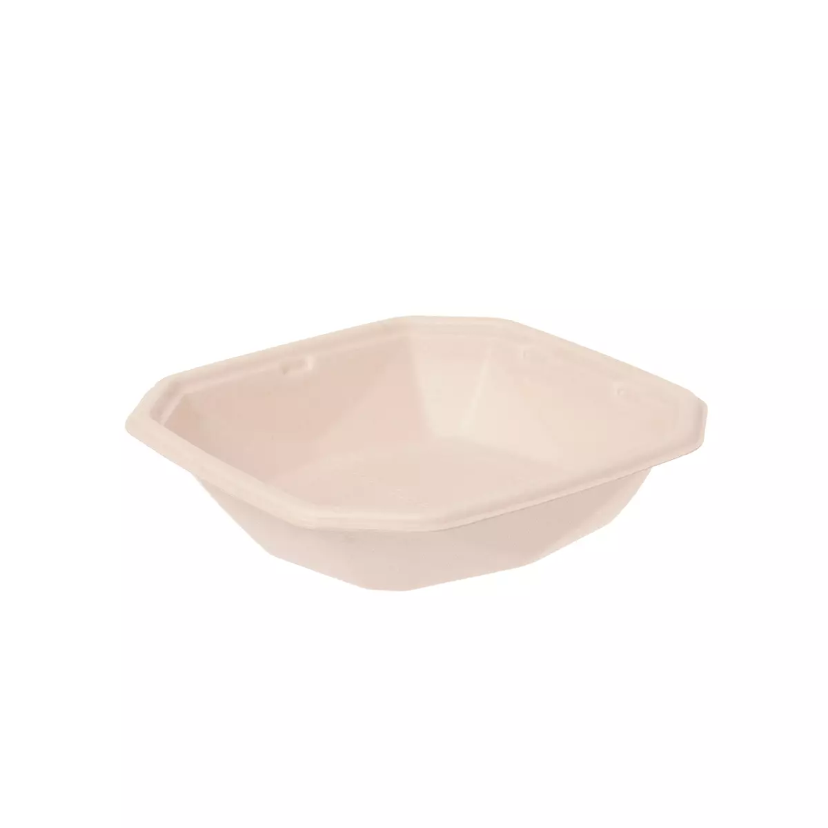 Salatschale Bagasse Octa 650ml | 183x183x43mm