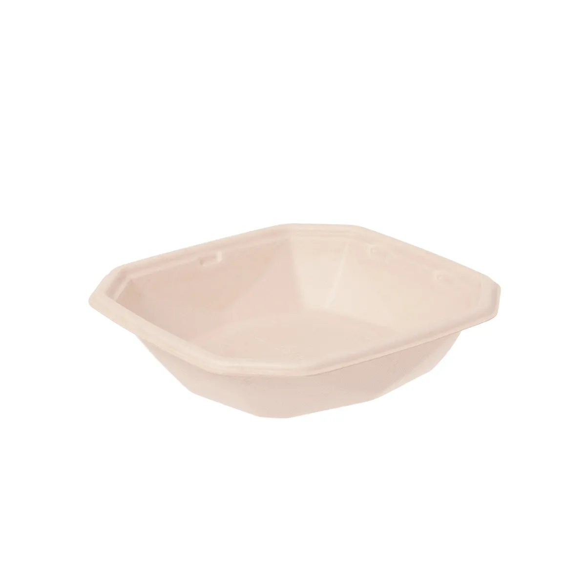 Salatschale Bagasse Octa 650ml | 183x183x43mm