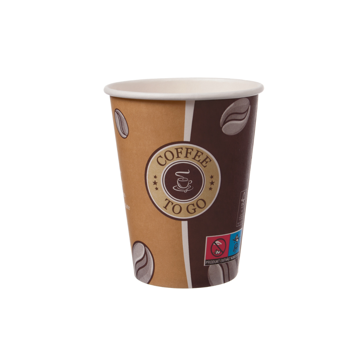 Pappbecher 0,3L Singlewall Topline | Ø 90mm
