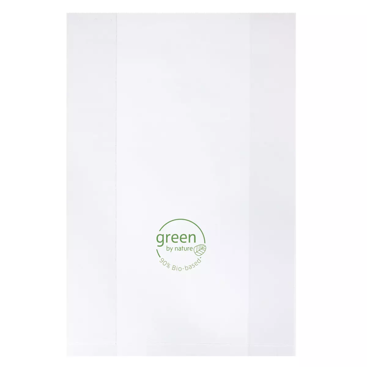 Poly Faltenbeutel 20+9x30cm Green PE
