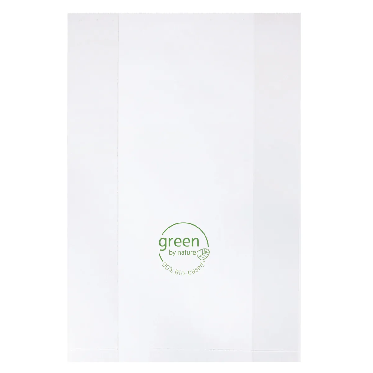 Poly Faltenbeutel 20+9x30cm Green PE