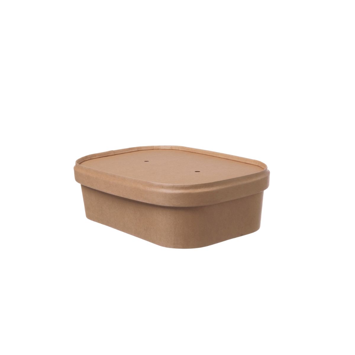 Salatschale Pappe Rechteckig 500ml | 168x118x45 mm