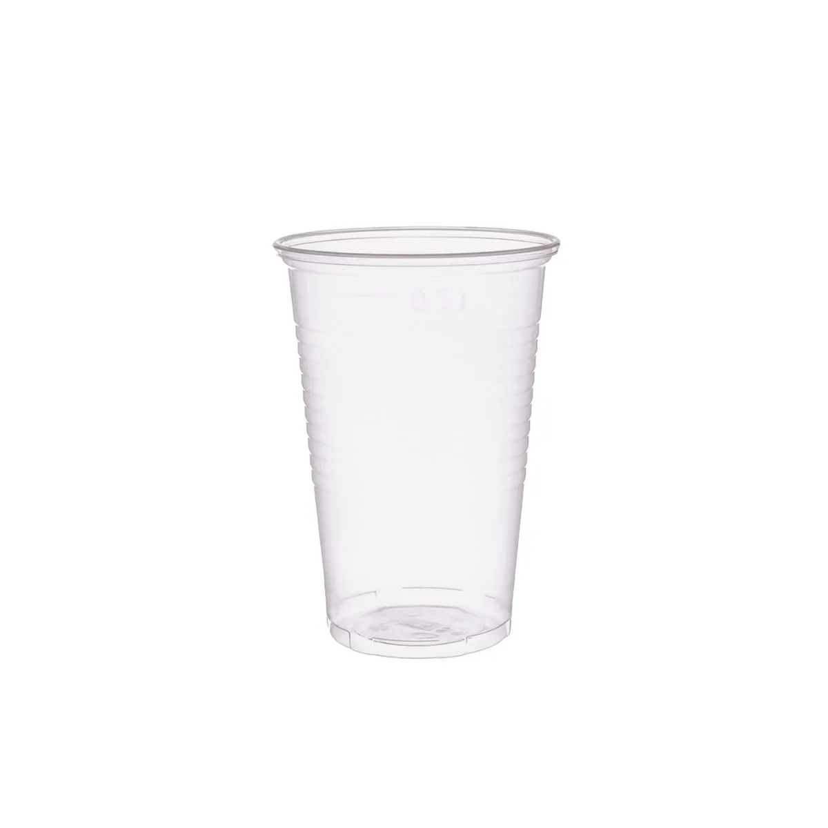 Plastik Trinkbecher 0,3L mit Eichstrich | PP Trsp.
