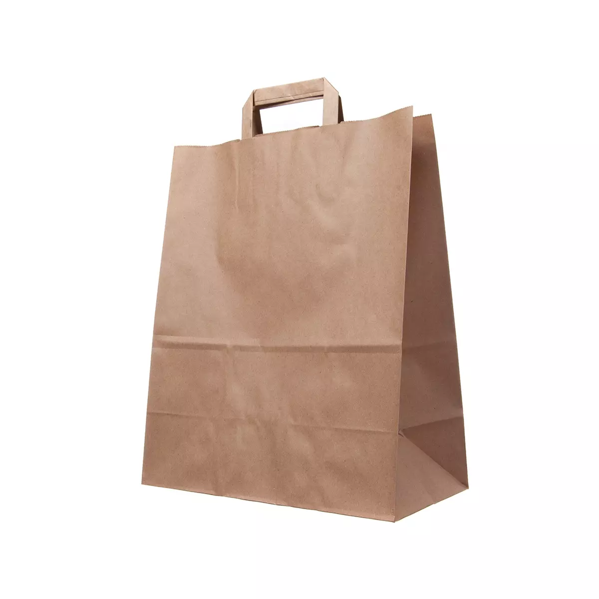 Papier Tragetasche 32x16x39cm Braun | 80g