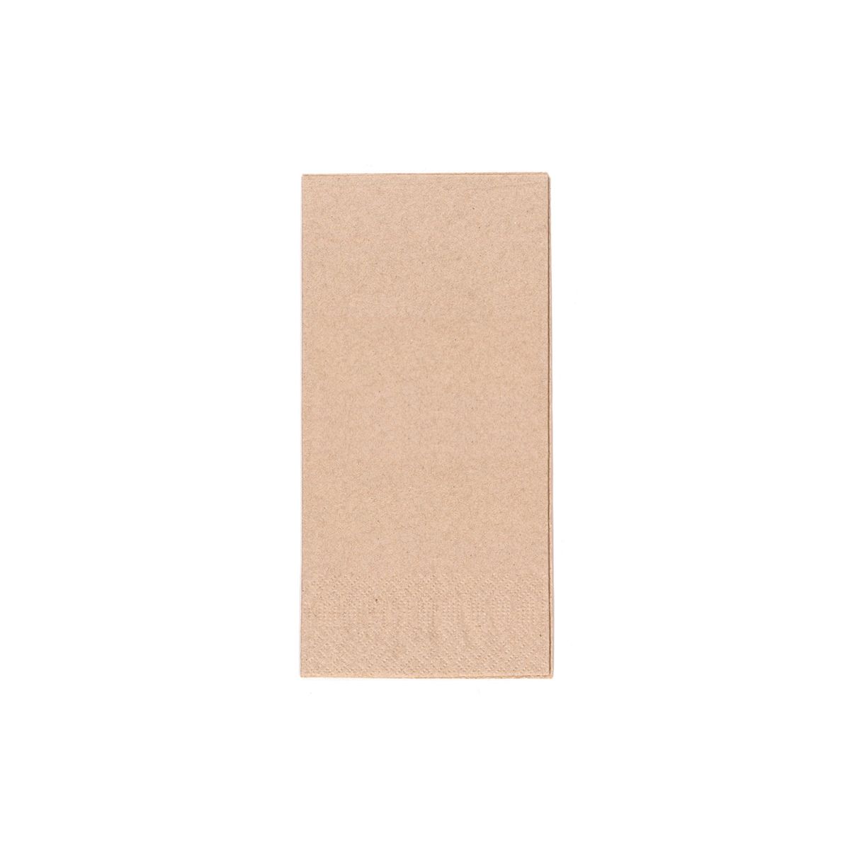 Serviette Braun 33cm 2-Lagig 1/8 Falz | Recycling