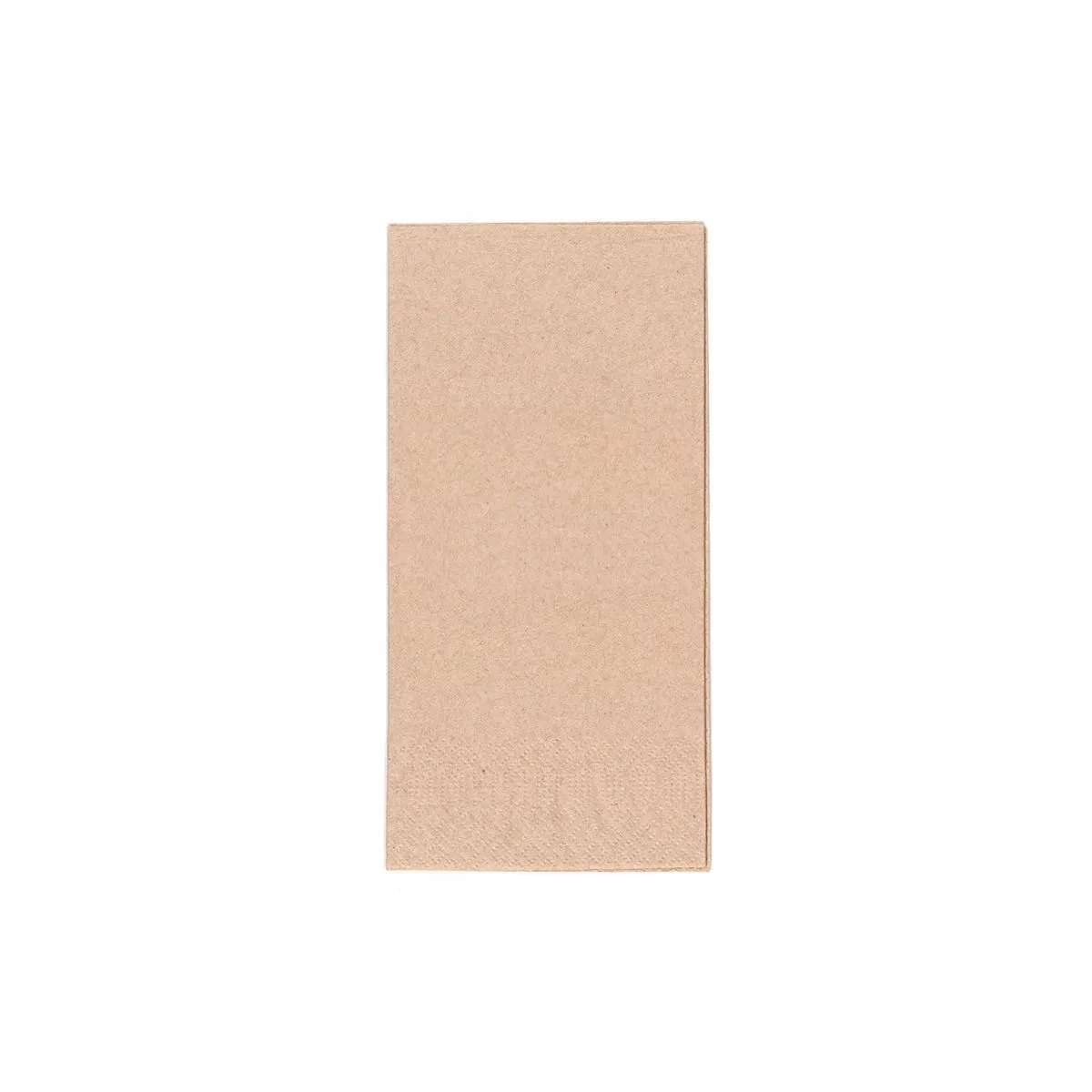 Serviette Braun 33cm 2-Lagig 1/8 Falz | Recycling