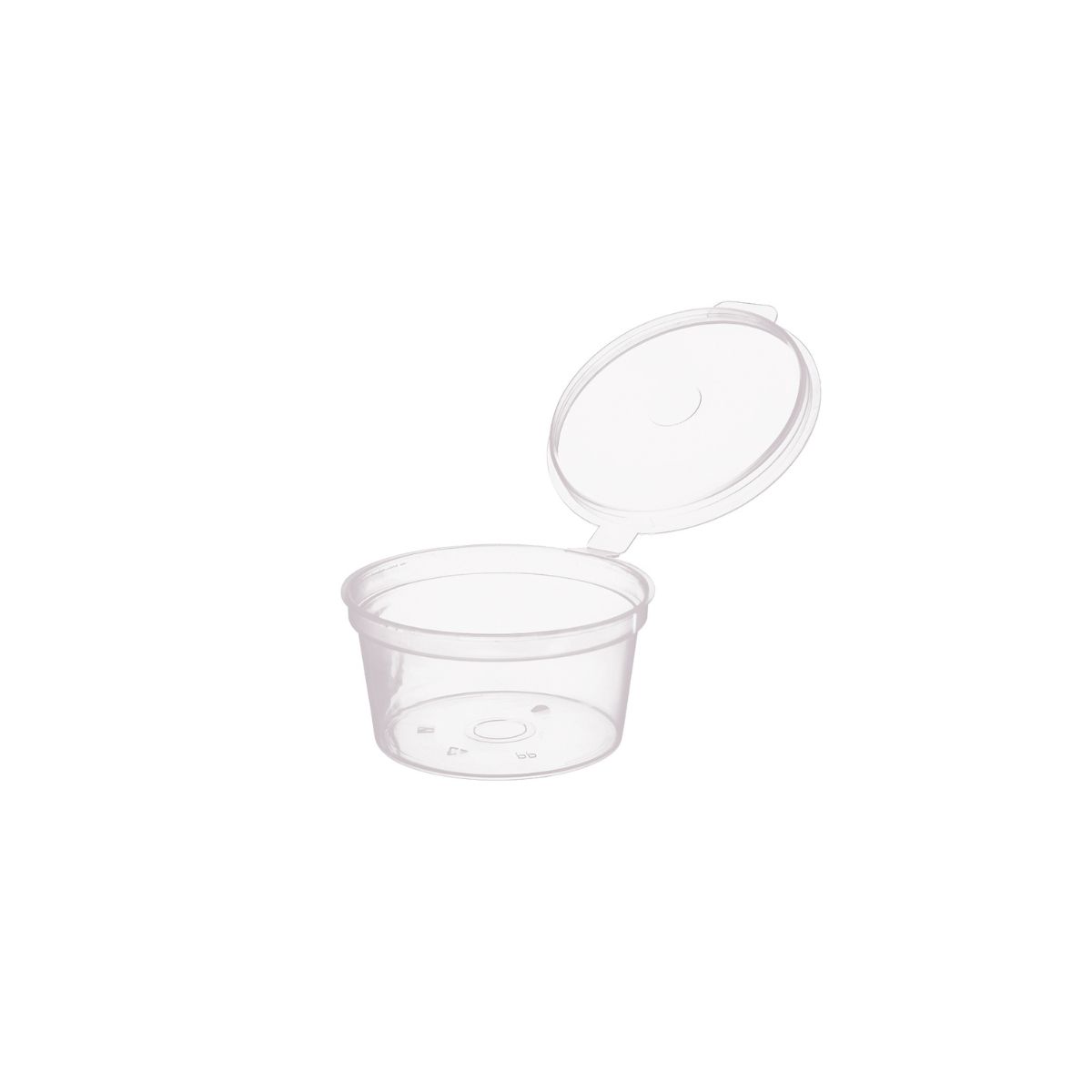 PP-Portionsbecher 30ccm, Anhängedeckel | Sambalcup