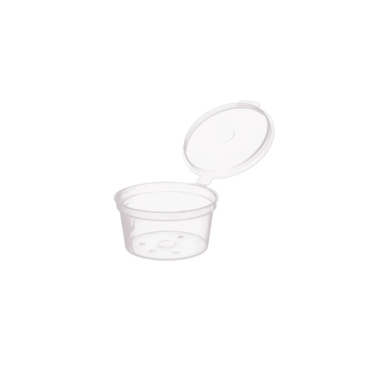 PP-Portionsbecher 30ccm, Anhängedeckel | Sambalcup