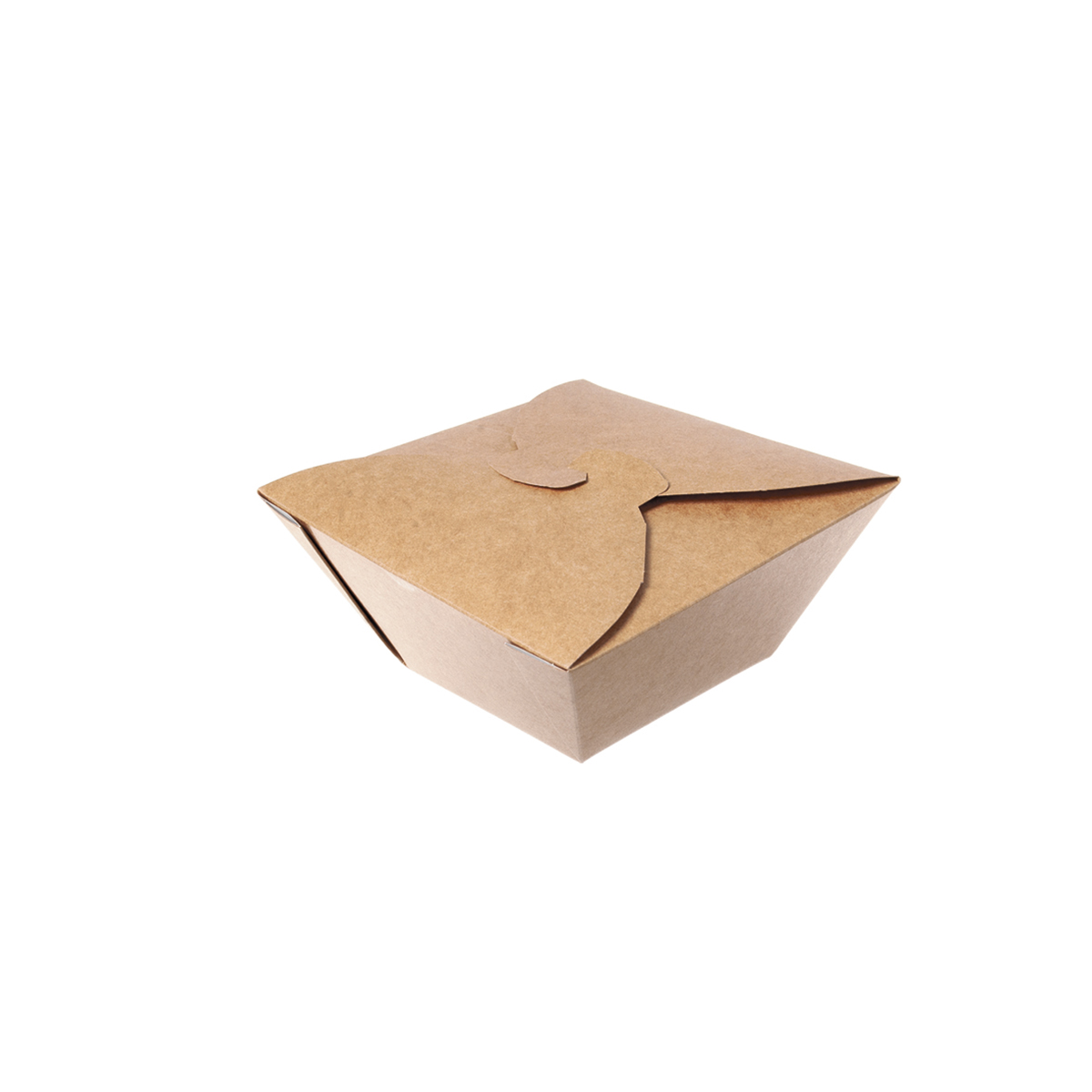 Take Away Box 1000ml Braun/Weiß | 170x170x70mm