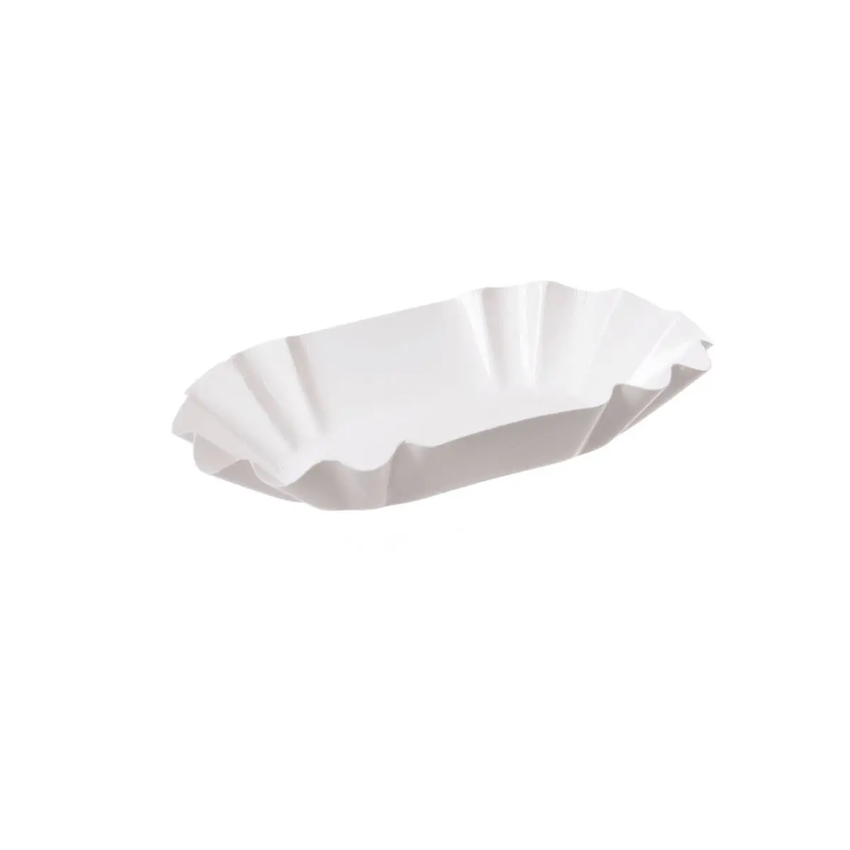Pappschüsseln KU 0 Weiß | 90x160x30mm