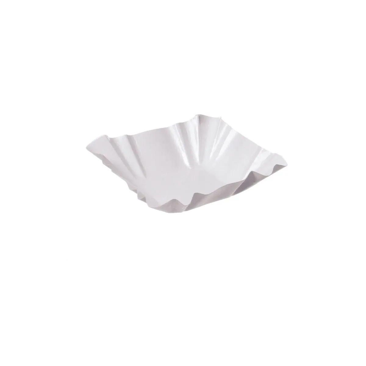 Pappschüsseln KU 39 1/2 Weiß | 90x90x30mm