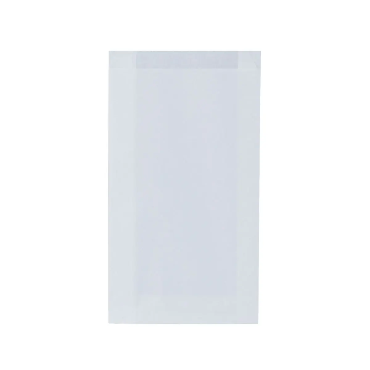 Faltenbeutel 20+7x32cm | Perga Weiß
